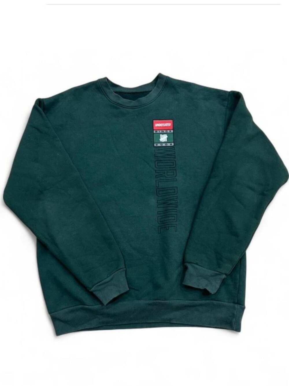 Undefeated Sweatshirt Men's Green Crewneck